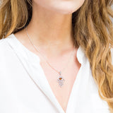 Baltic Beauty Pendant Amber Hamsa Pendant