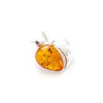 Amber Apple Pendant- Necklaces- Baltic Beauty