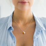 Amber Apple Pendant- Necklaces- Baltic Beauty