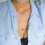 Amber Apple Pendant- Necklaces- Baltic Beauty