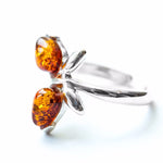 Baltic Beauty Rings Butterfly Amber Midi Ring