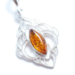 Baltic Beauty Pendant Amber Filigree Chandelier Pendant