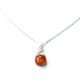 Amber Orb Pendant- Necklaces- Baltic Beauty
