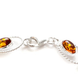 Amber Quintessence Link Bracelet- Bracelets- Baltic Beauty