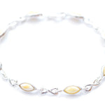 Baltic Beauty Bracelets Butterscotch Amber Infinity Bracelet