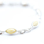 Baltic Beauty Bracelets Butterscotch Amber Infinity Bracelet