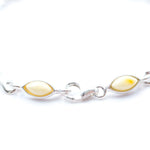 Baltic Beauty Bracelets Butterscotch Amber Infinity Bracelet