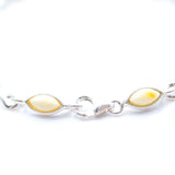 Baltic Beauty Bracelets Butterscotch Amber Infinity Bracelet