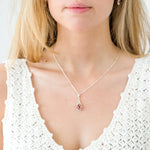 Caged Teardrop Amber Pendant- Necklaces- Baltic Beauty