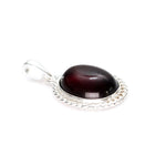 Cherry Red Amber Quintessence Pendant- Necklaces- Baltic Beauty