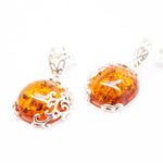 Baltic Beauty Earrings Fancy Round Dangle Earrings