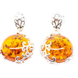 Baltic Beauty Earrings Fancy Round Dangle Earrings