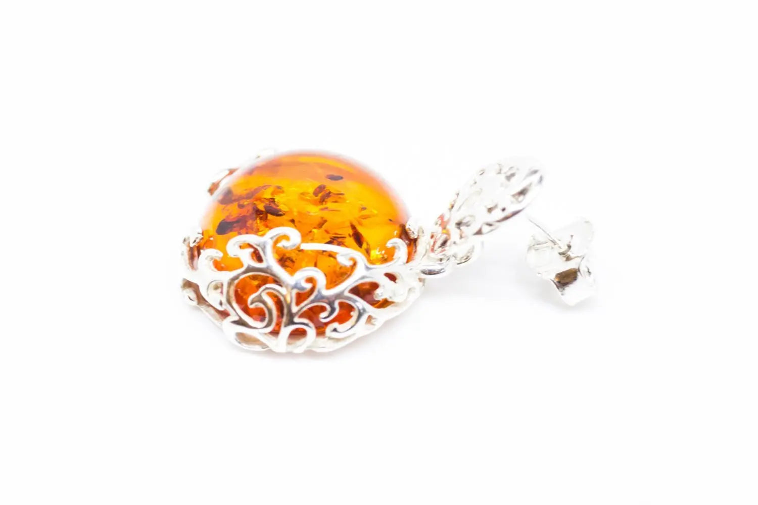 Baltic Beauty Earrings Fancy Round Dangle Earrings