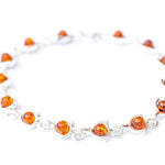 Baltic Beauty Bracelets Fine Amber Link Bracelet