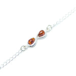 Infinity Charm Anklet Chain- Anklets- Baltic Beauty