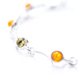 Baltic Beauty Bracelets Dainty Multicolour Amber Bracelet