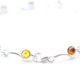 Baltic Beauty Bracelets Dainty Multicolour Amber Bracelet