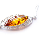 Modern Amber Chain Bracelet- Bracelets- Baltic Beauty