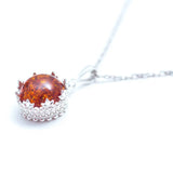 Baltic Beauty Pendant Princess Crown Amber Pendant
