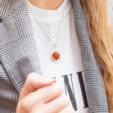 Baltic Beauty Pendant Princess Crown Amber Pendant