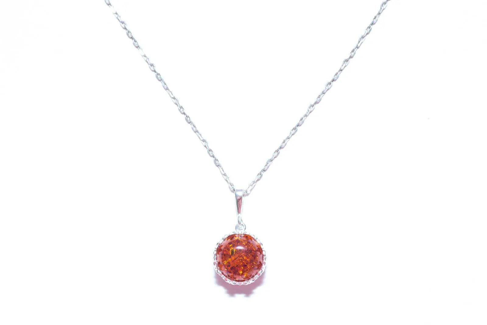 Baltic Beauty Pendant Princess Crown Amber Pendant