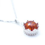 Baltic Beauty Pendant Princess Crown Amber Pendant