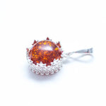 Baltic Beauty Pendant Princess Crown Amber Pendant