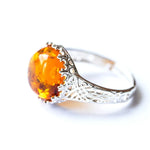 Baltic Beauty Rings Dainty Amber Ring