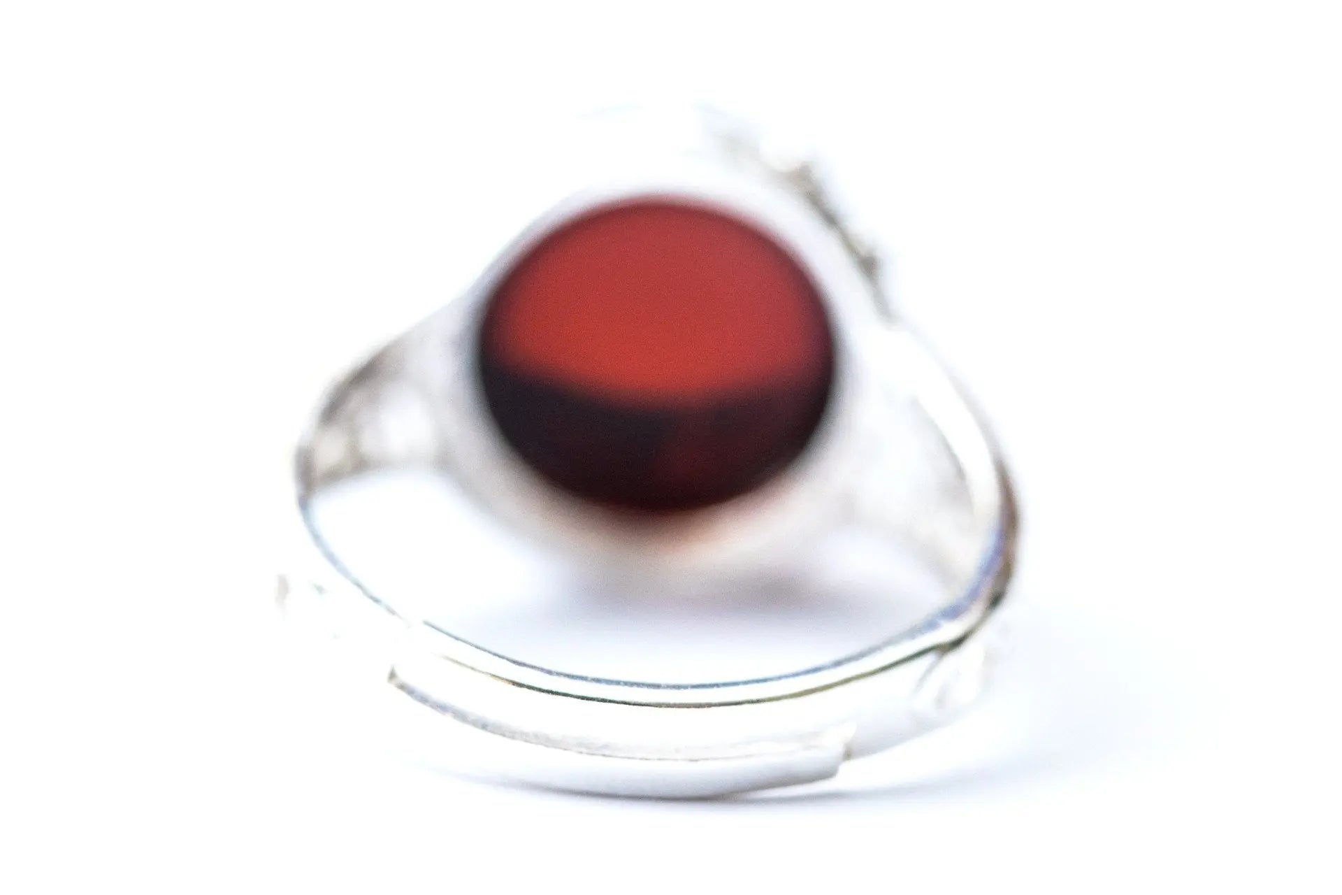 Baltic Beauty Rings Dainty Cherry Amber Ring