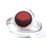 Baltic Beauty Rings Dainty Cherry Amber Ring