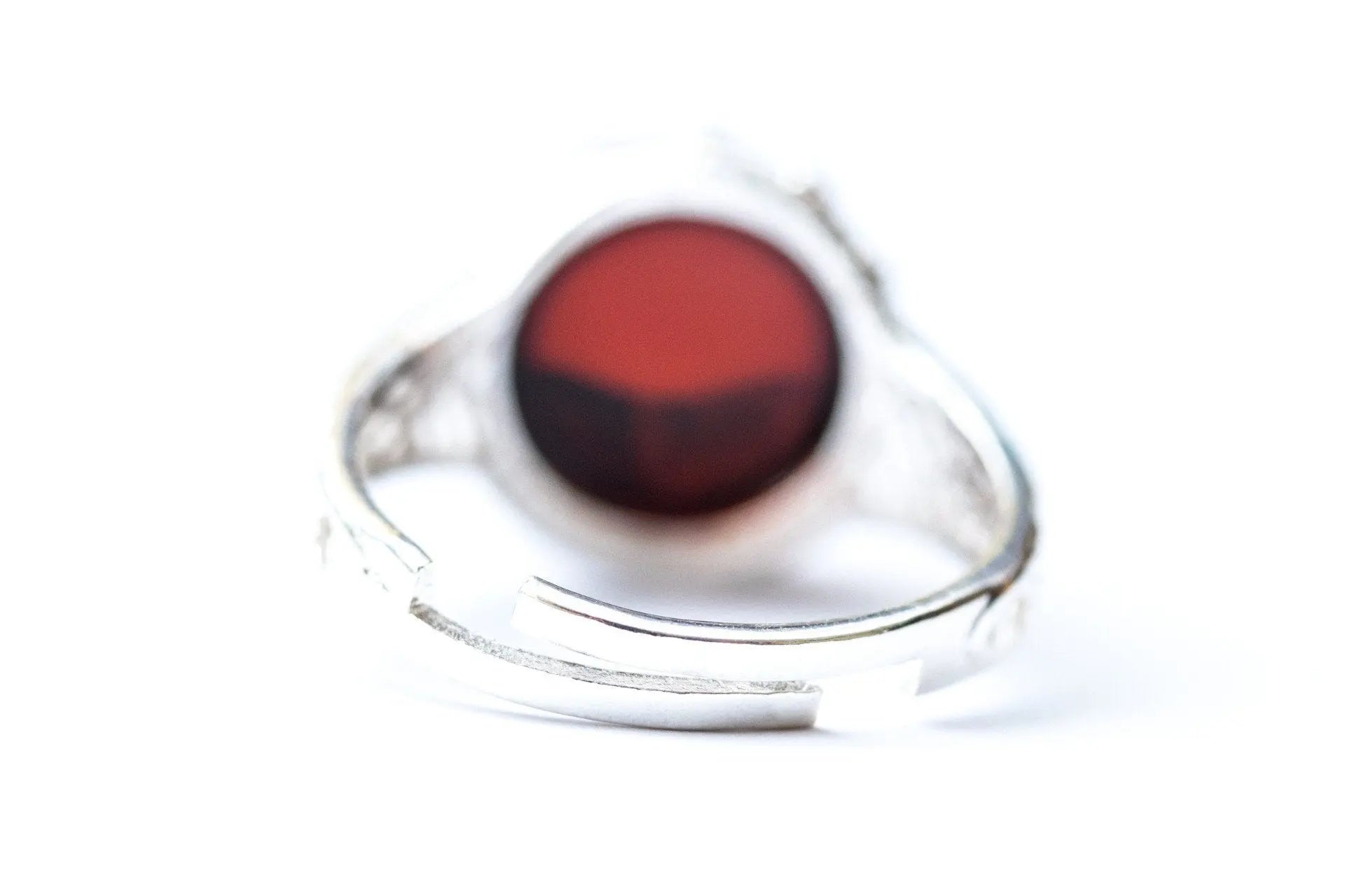 Baltic Beauty Rings Dainty Cherry Amber Ring