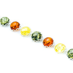 Round Candy Amber Bracelet- Bracelets- Baltic Beauty