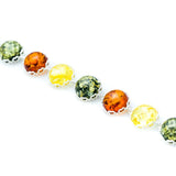 Round Candy Amber Bracelet- Bracelets- Baltic Beauty