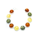 Round Candy Amber Bracelet- Bracelets- Baltic Beauty