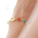 Round Candy Amber Bracelet- Bracelets- Baltic Beauty