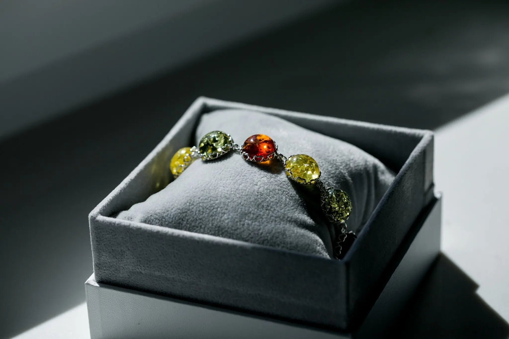 Round Candy Amber Bracelet- Bracelets- Baltic Beauty