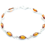 Baltic Beauty Bracelets Baltic Amber Link Bracelet