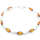 Baltic Beauty Bracelets Baltic Amber Link Bracelet
