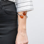 Statement Amber Torque Bangle- Bangles- Baltic Beauty