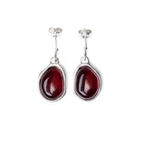 Cherry Amber ELEMENTS Drop Earrings- Earrings- Baltic Beauty