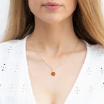 ESSENTIALS Mini Amber Pendant- Necklaces- Baltic Beauty