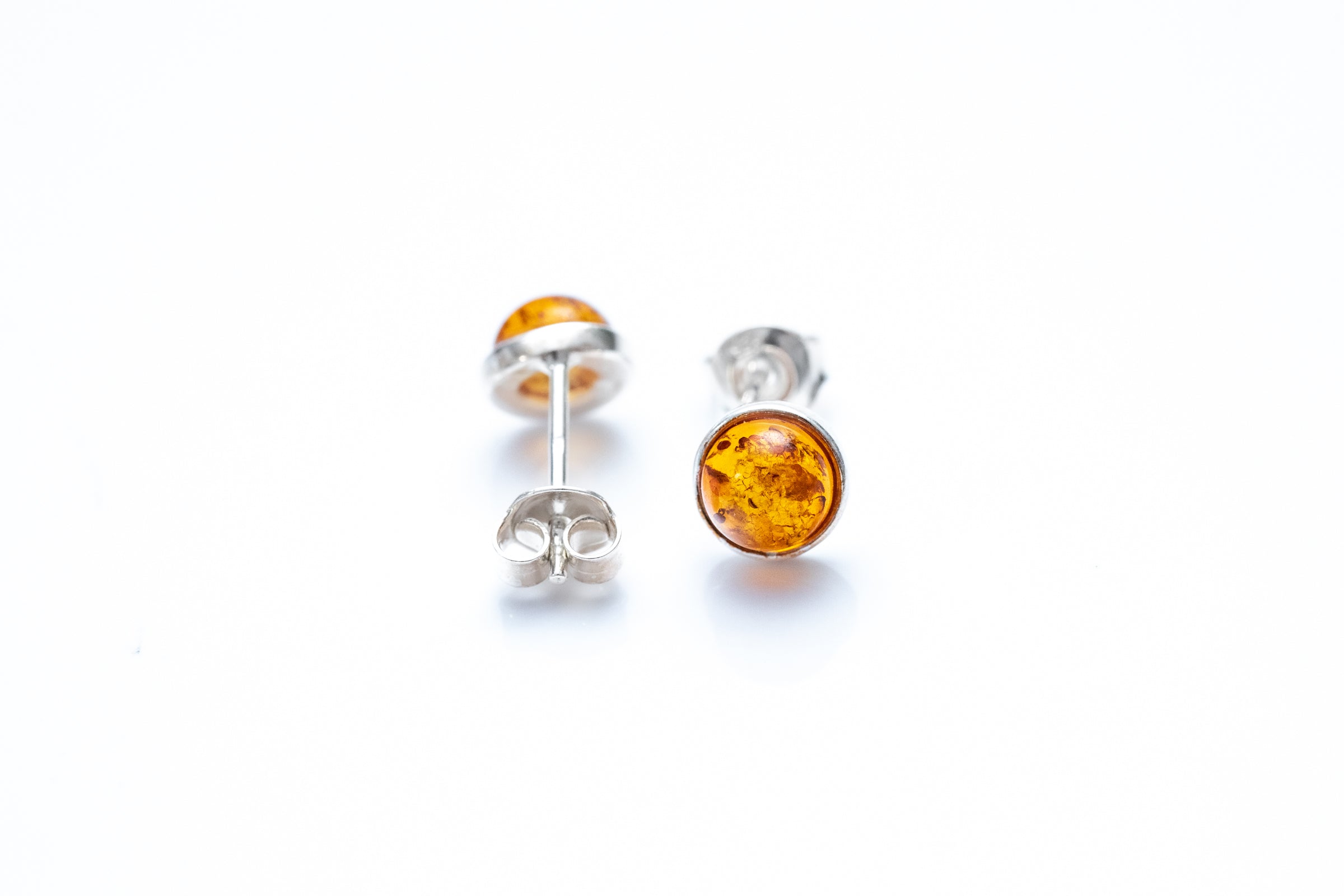 ESSENTIALS Mini Amber Stud Earrings- Earrings- Baltic Beauty