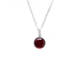 ESSENTIALS Mini Cherry Amber Pendant- Necklaces- Baltic Beauty