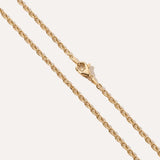 17.5" (45cm) Gold Plated Anchor Chain — Baltic amber and sterling silver jewellery by Baltic Beauty