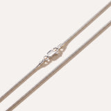 17.5" (45cm) Snake Chain — Baltic amber and sterling silver jewellery by Baltic Beauty
