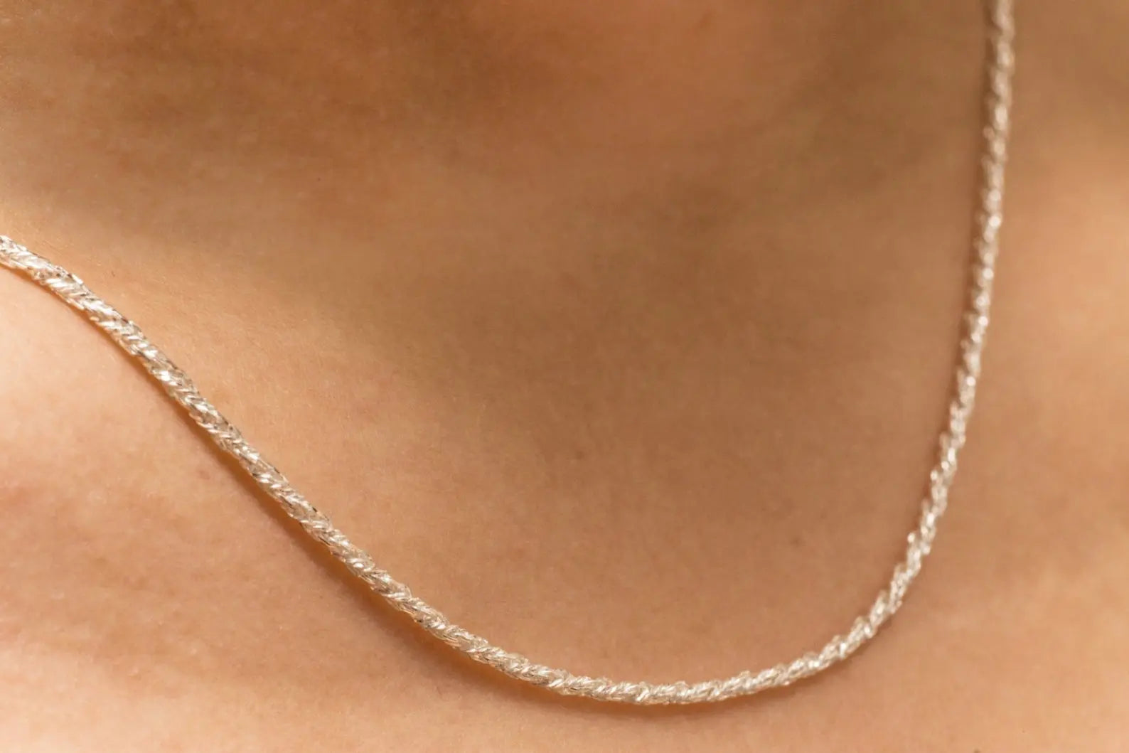 17.5" Helix Foxtail Chain- Necklaces- Baltic Beauty