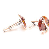 Baltic Beauty Cufflinks Amber Anchor Cufflinks