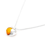 Amber Apple Pendant- Necklaces- Baltic Beauty