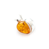 Amber Apple Pendant- Necklaces- Baltic Beauty