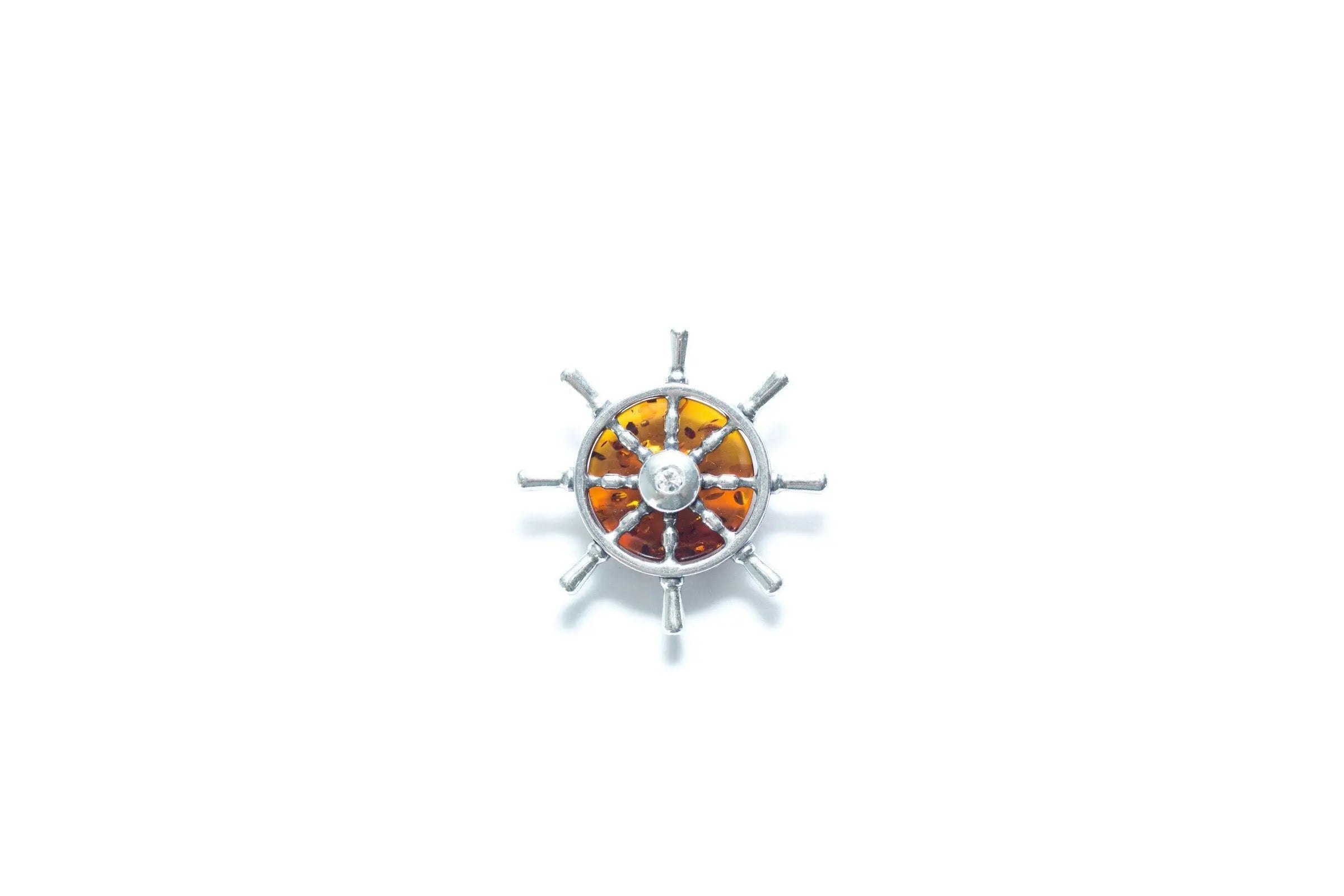 Baltic Beauty Pendant Amber Helm Charm Pendant